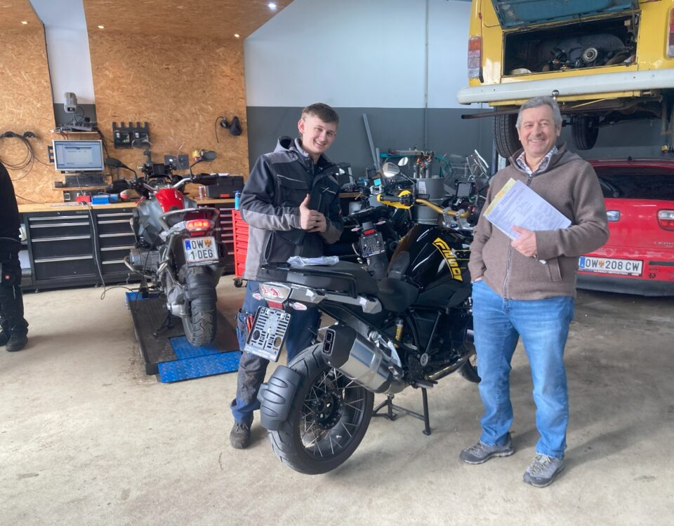 BMW R 1250 GS Auslieferung - Hofmeister Franz