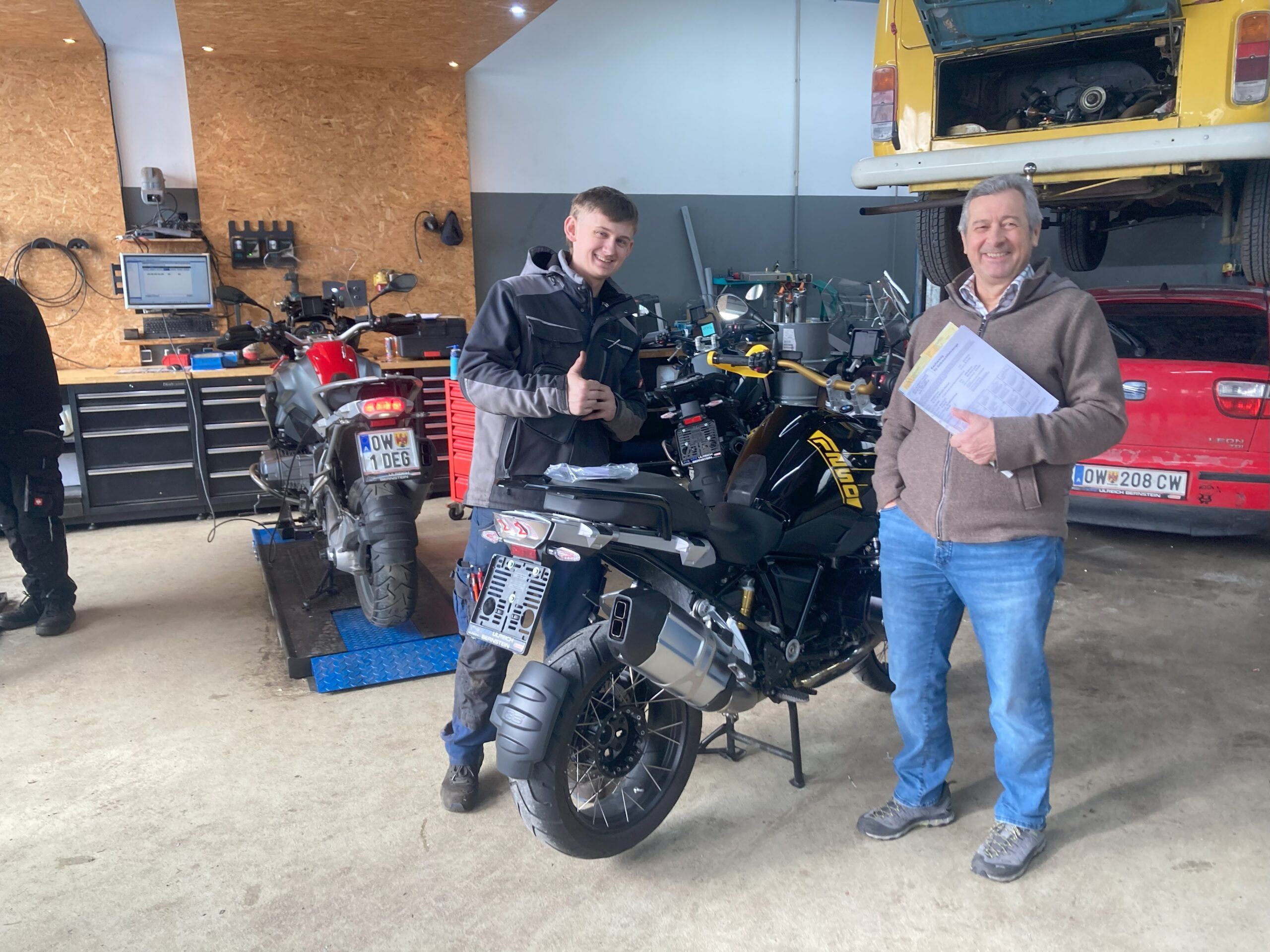 BMW R 1250 GS Auslieferung an Hofmeister Franz – Mariasdorf
